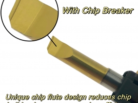 With Chip Breaker.Boring