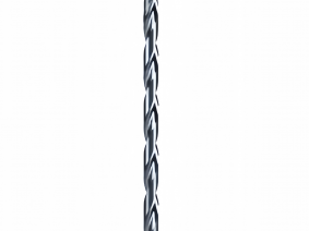 Solid carbide deep hole drill