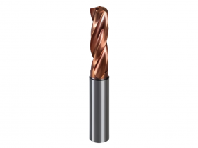 Solid carbide triple flute drill