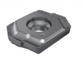 Deep Drilling Inserts  with 2 Chip Spliting Cuting Edges， Positive Rake Chipbreaker and a wiper